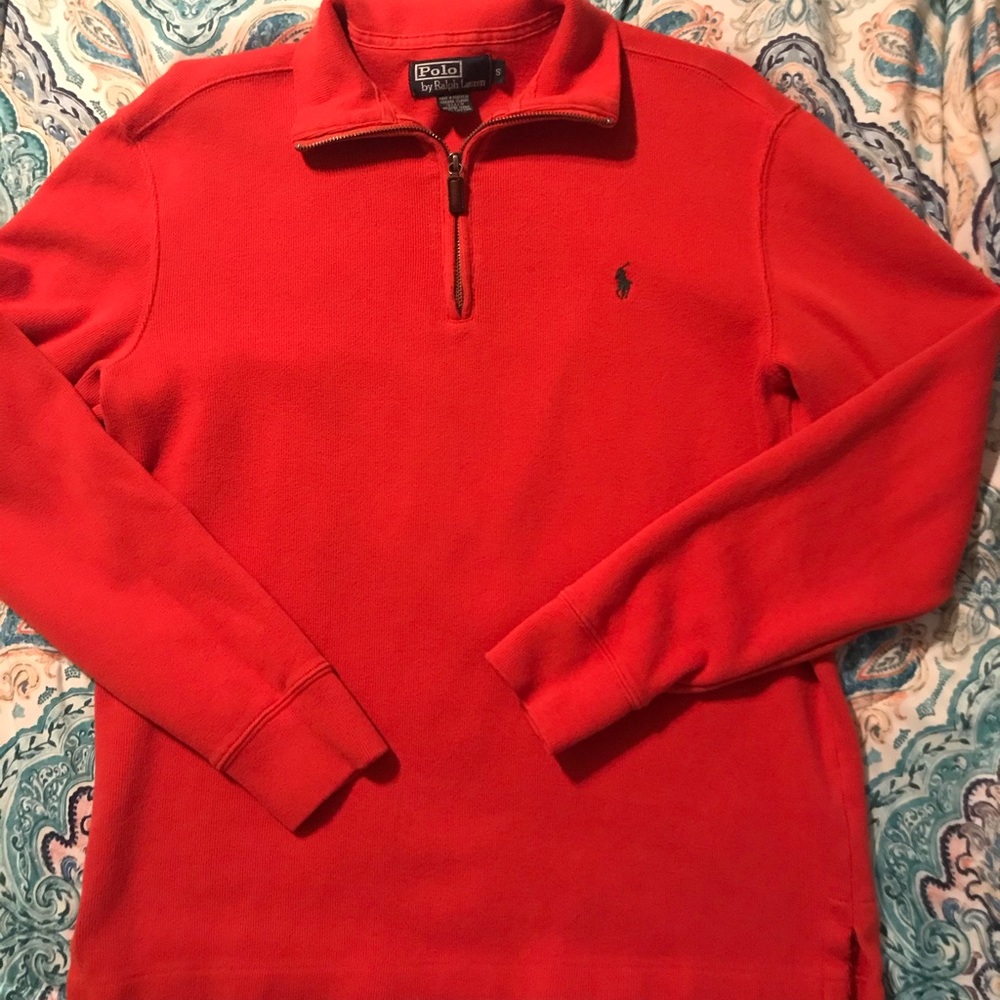 Polo by RL half zip long sleeve shirt.